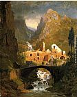 William Stanley Haseltine Valle dei Molini - Amalfi painting